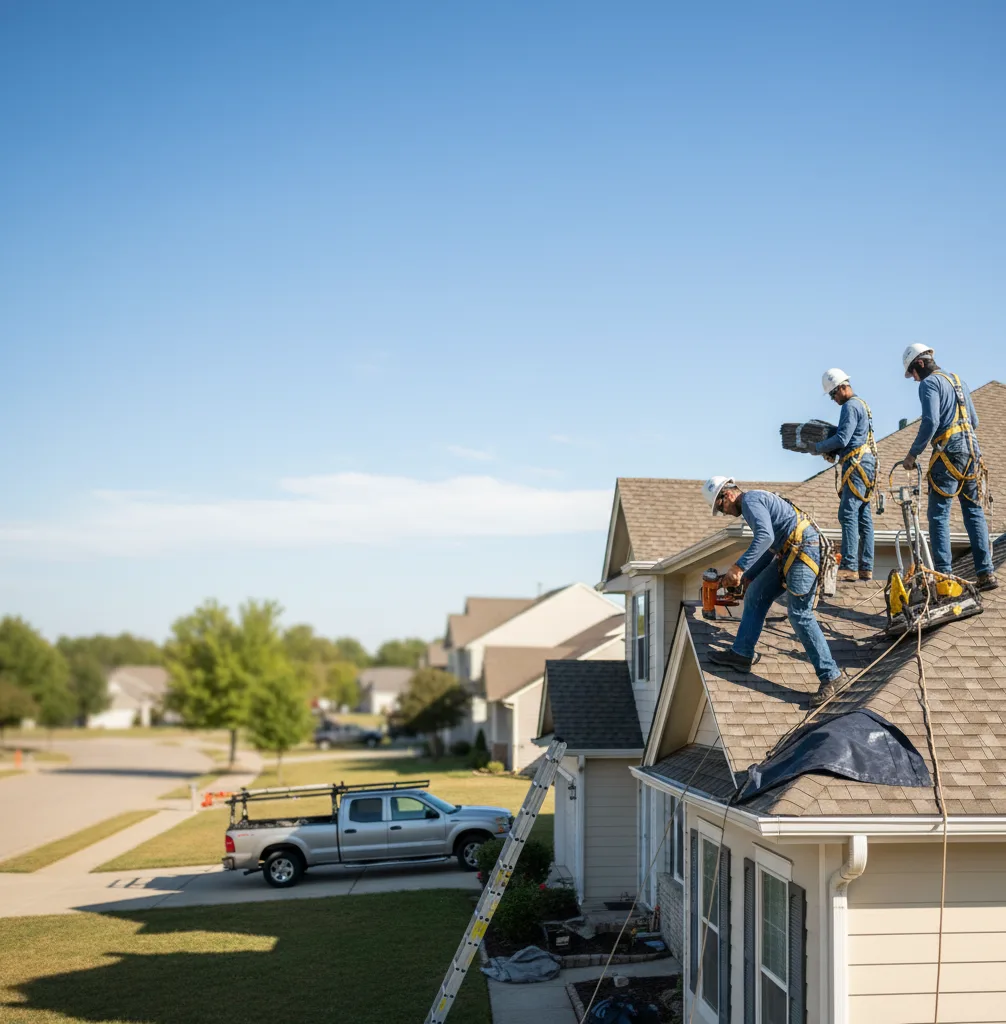 Roof Repair in Crete